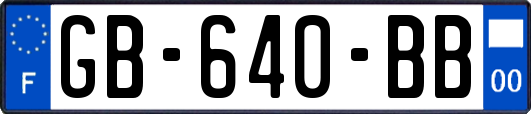 GB-640-BB