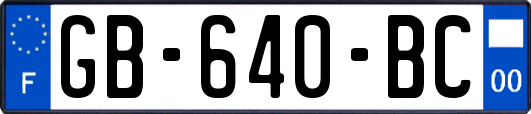 GB-640-BC