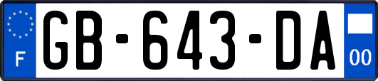 GB-643-DA