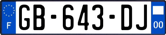 GB-643-DJ