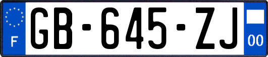 GB-645-ZJ