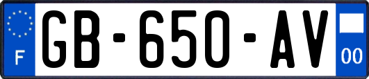 GB-650-AV