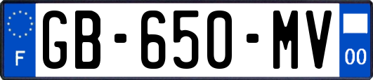 GB-650-MV