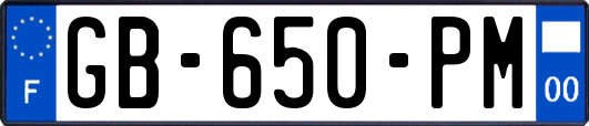 GB-650-PM