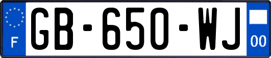 GB-650-WJ