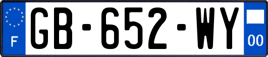 GB-652-WY
