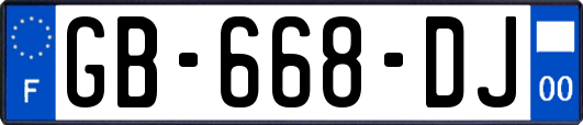 GB-668-DJ