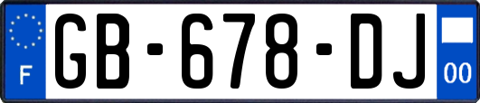 GB-678-DJ