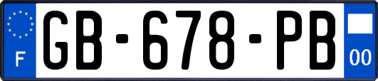 GB-678-PB