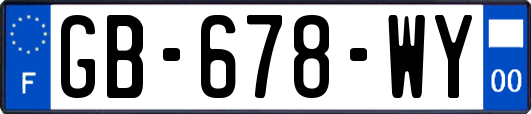 GB-678-WY