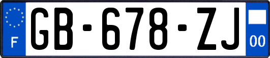 GB-678-ZJ