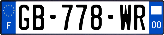 GB-778-WR