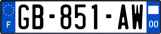 GB-851-AW