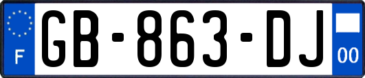 GB-863-DJ
