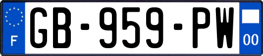 GB-959-PW