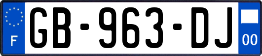 GB-963-DJ