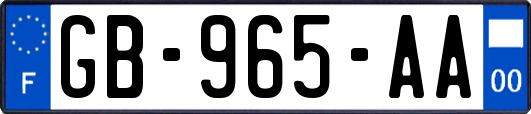 GB-965-AA