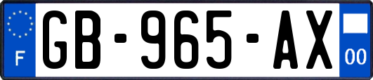 GB-965-AX