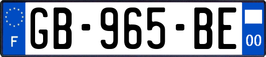 GB-965-BE