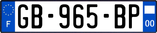 GB-965-BP