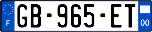 GB-965-ET