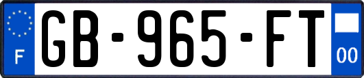 GB-965-FT