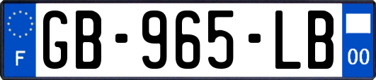 GB-965-LB