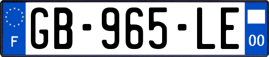 GB-965-LE