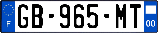 GB-965-MT