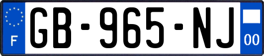 GB-965-NJ