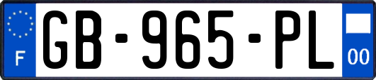 GB-965-PL