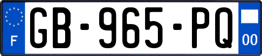 GB-965-PQ