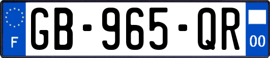 GB-965-QR