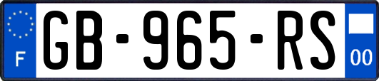 GB-965-RS