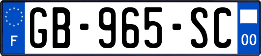 GB-965-SC
