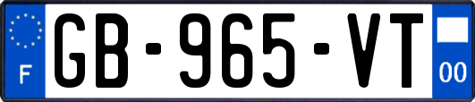GB-965-VT