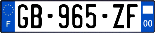 GB-965-ZF