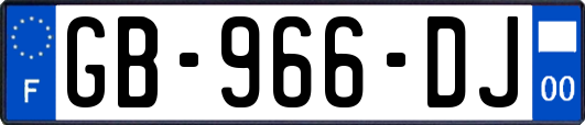 GB-966-DJ