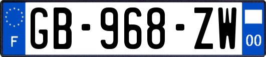 GB-968-ZW