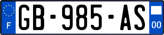 GB-985-AS