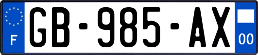 GB-985-AX