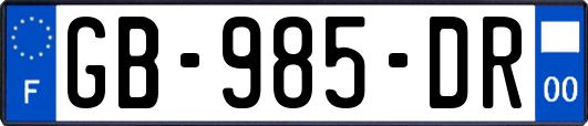 GB-985-DR