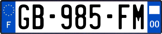 GB-985-FM