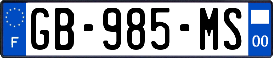 GB-985-MS