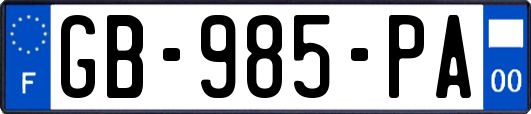 GB-985-PA