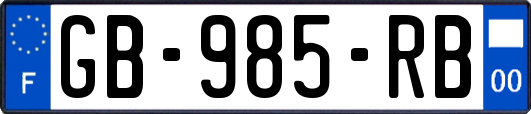 GB-985-RB