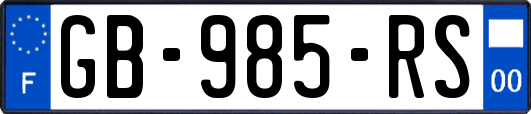 GB-985-RS