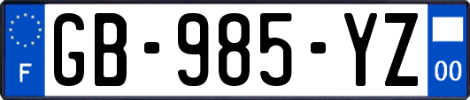 GB-985-YZ