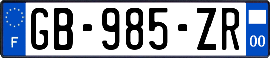 GB-985-ZR