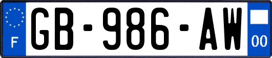 GB-986-AW